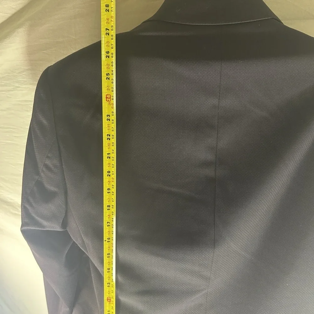 Armani Exchange A|X Blazer‎ Men 40R Dark Burgundy Textured Sport Coat